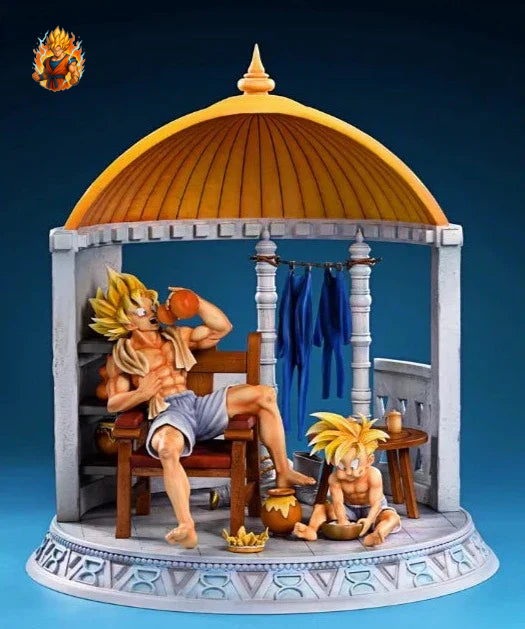 Goku & Gohan Figure de collection Espace-temps-Ma boutique
