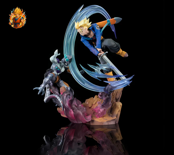 Figurine de collection Trunks VS Mecha Frieza