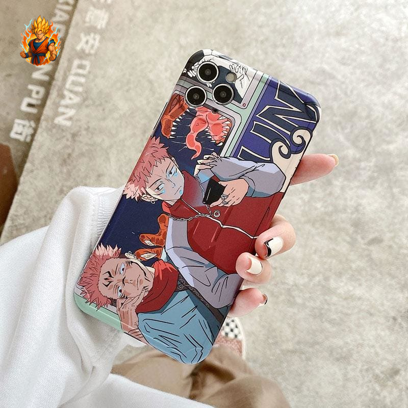 Coque iPhone Yuji et Sukuna - Jujutsu Kaisen