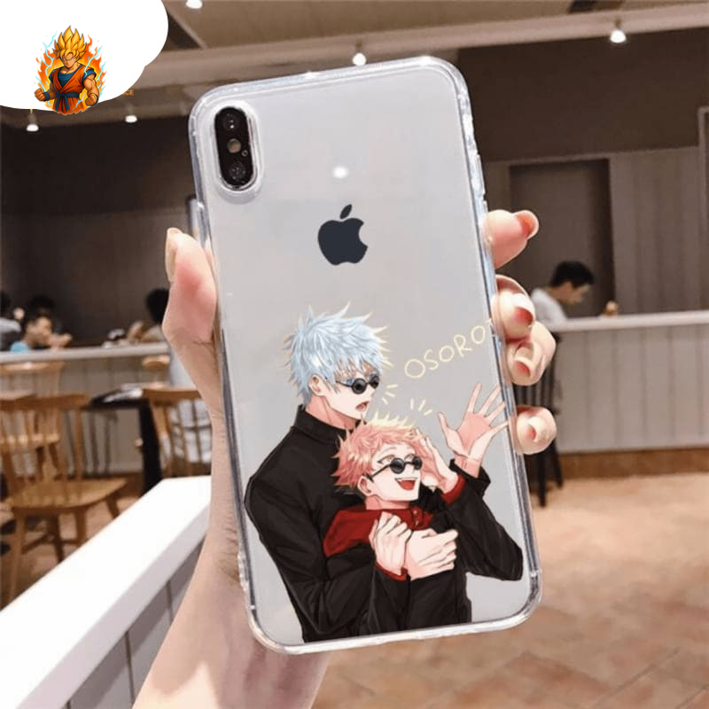 Satoru Gojo und Yuji Itadori iPhone-Hülle