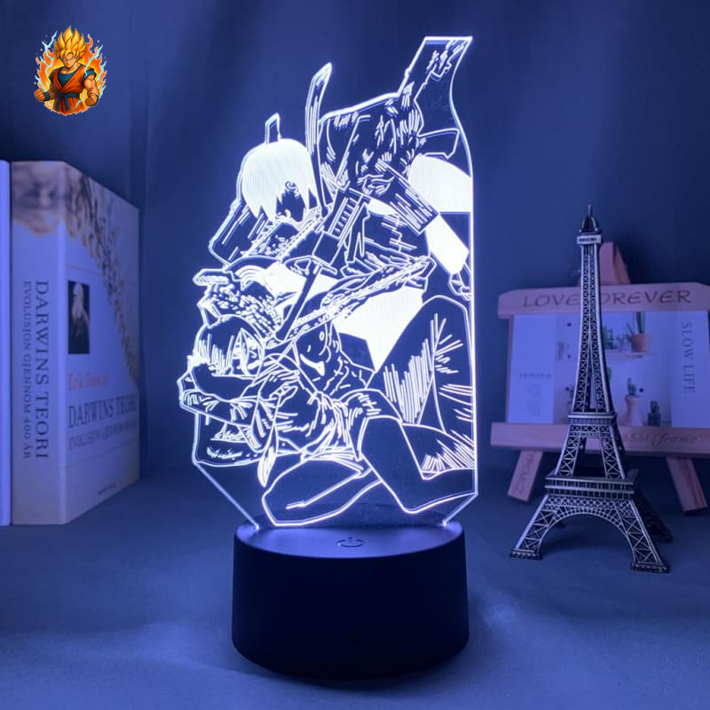 Chainsaw Man LED lampe pistolet démoniaque