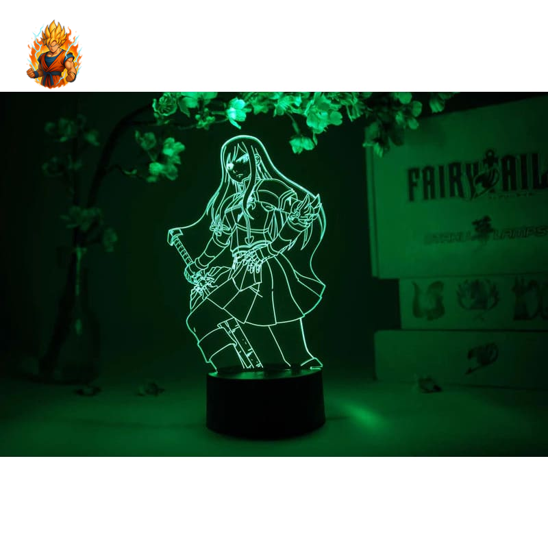 Erza Ritter lampe LED - Fairy Tail lampe