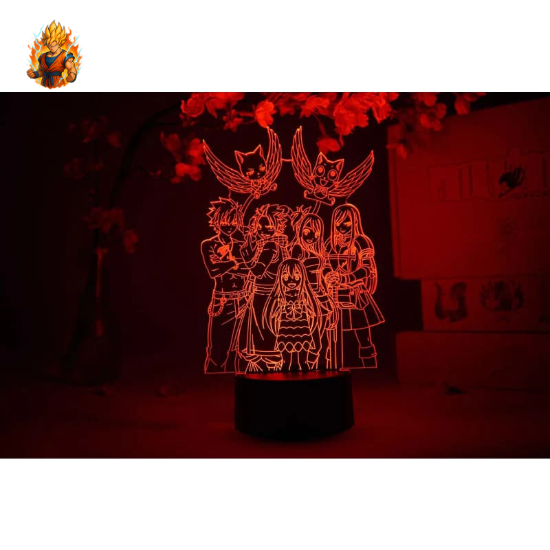 Lampe LED de l'équipe Natsu - Fairy Tail