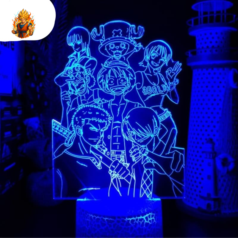 Lampe LED de l'équipage Mugiwara - One Piece™.-Ma boutique