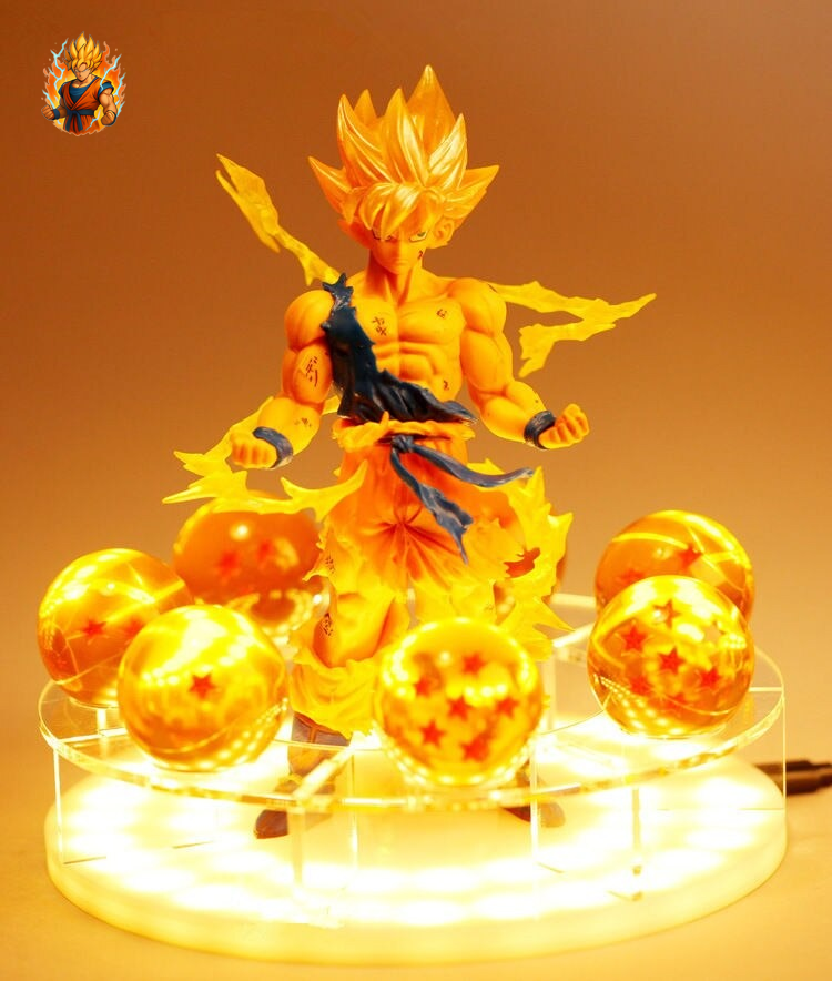 Dragon Ball Z Goku Lampe de Guerrier Saiyan-Ma boutique
