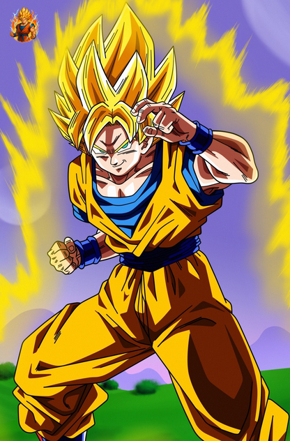 Dragon Ball Z Goku Lampe de Guerrier Saiyan