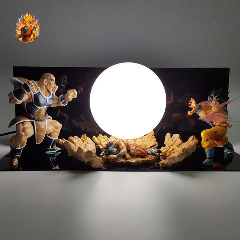 Dragon Ball Z Goku vs Nappa-Lampe-Ma boutique