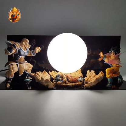 Dragon Ball Z Goku vs Nappa-Lampe-Ma boutique