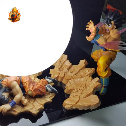 Dragon Ball Z Goku vs Nappa-Lampe