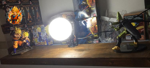 Lampe Dragon Ball Z Gohan vs Cell (Collectionneur)-Ma boutique