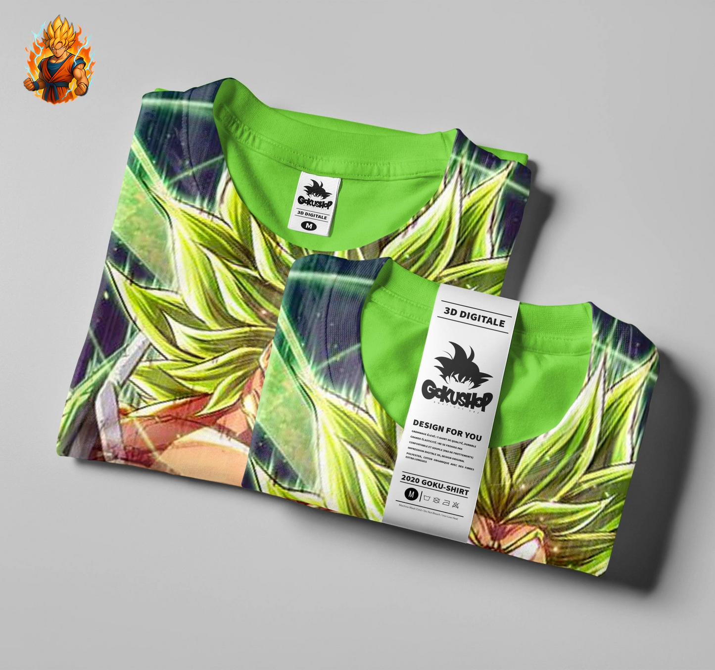 Dragon Ball Super Broly T-shirt incontrôlable