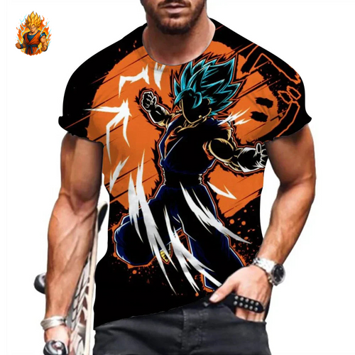 T-Shirt Dragon Ball Vegetto Punch-Ma boutique