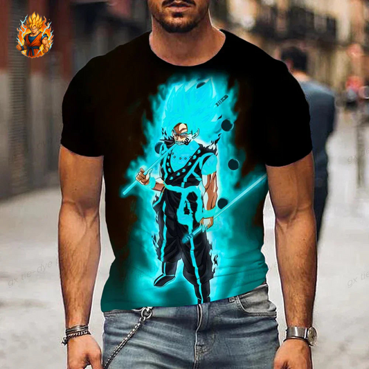 Dragon Ball Goku projet samouraï T-shirt-Ma boutique
