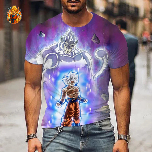 T-Shirt Dragon Ball Goku Goku Oozaru Ultra Instinct-Ma boutique