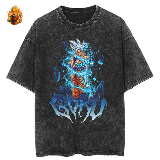 Dragon Ball Goku Ultra Instinct Mastered T-shirt surdimensionné-Ma boutique