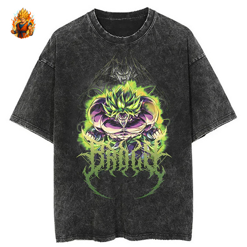 T-shirt oversize Dragon Ball Broly légendaire-Ma boutique