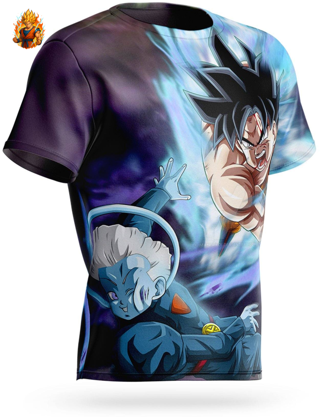 Dragon Ball Super Goku vs Grand Prêtre T-shirt-Ma boutique