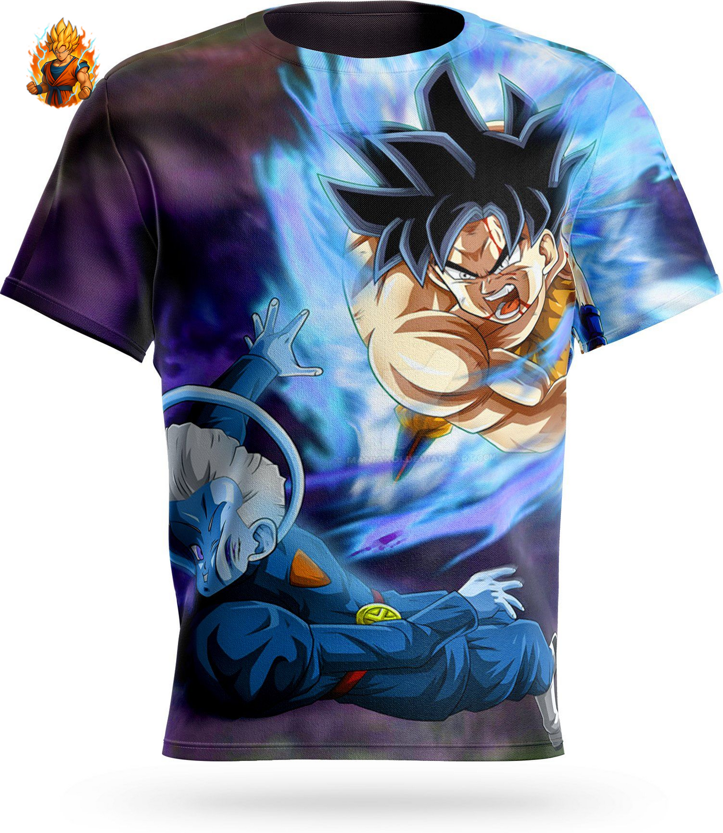 Dragon Ball Super Goku vs Grand Prêtre T-shirt