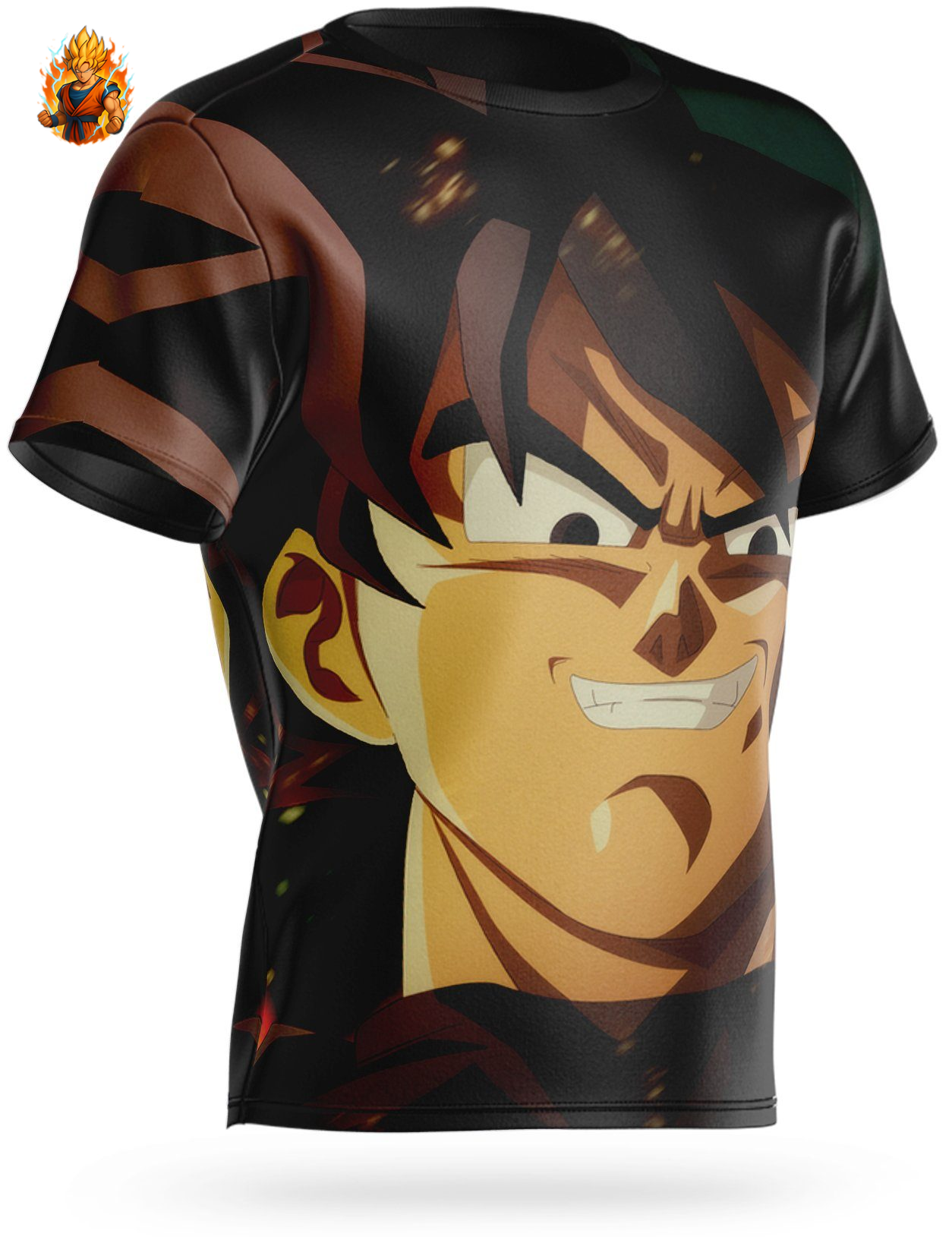 Dragon Ball Super Goku Noir Potara T-shirt-Ma boutique