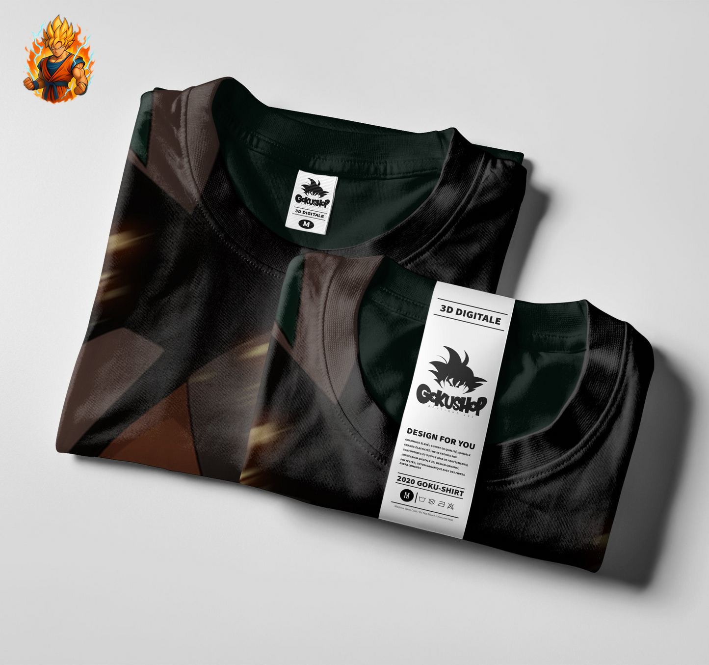 Dragon Ball Super Goku Noir Potara T-shirt
