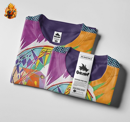 Dragon Ball Z Buu T-shirt multicolore