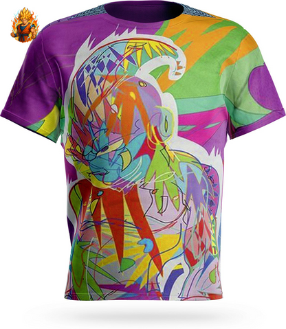 Dragon Ball Z Buu T-shirt multicolore