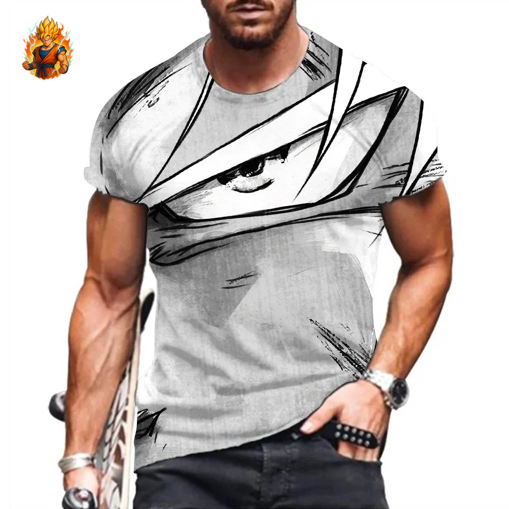 T-shirt au look Dragon Ball Saiyajin-Ma boutique