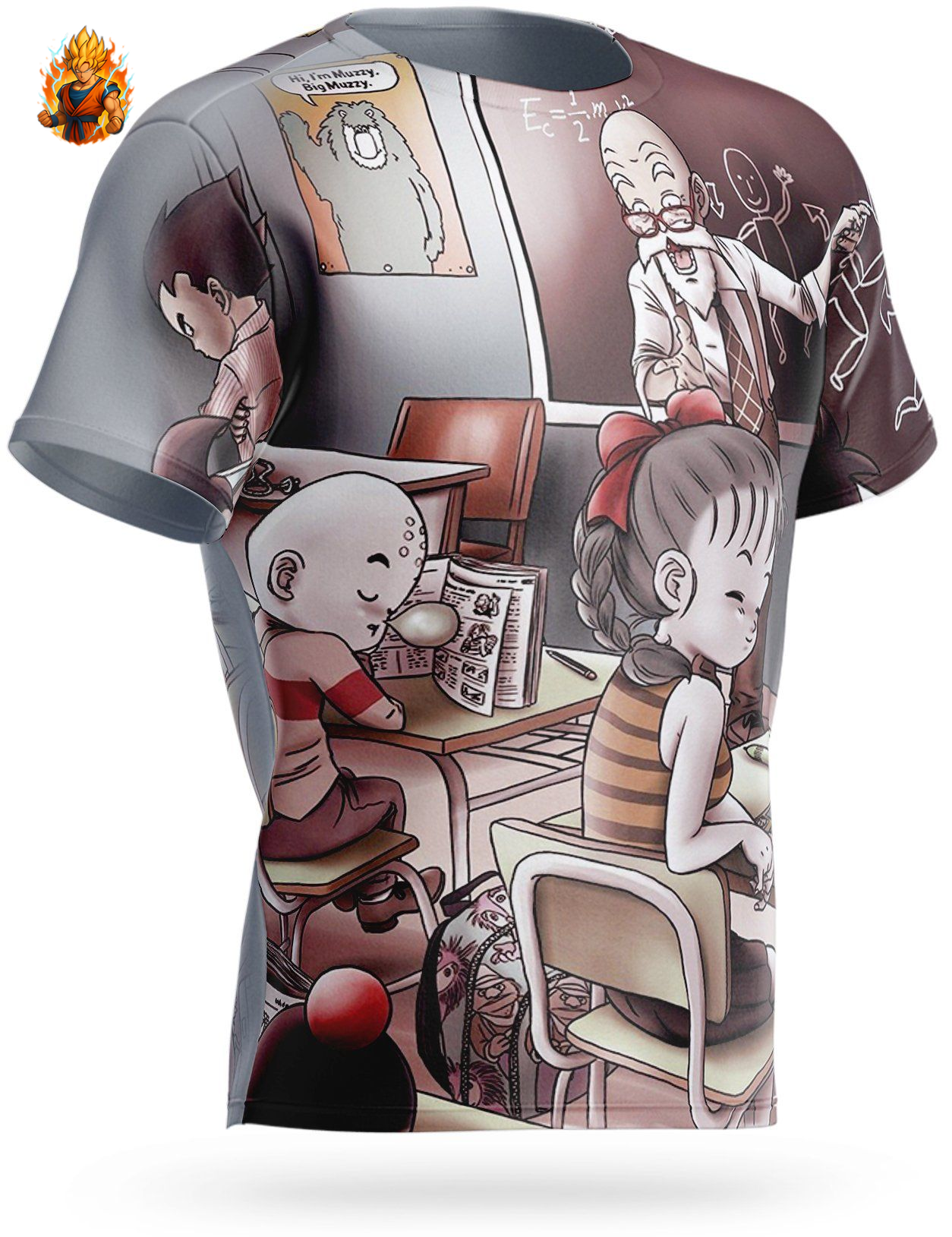 T-shirt de l'école Dragon Ball Kame-Ma boutique