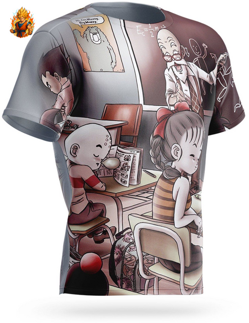 T-shirt de l'école Dragon Ball Kame-Ma boutique