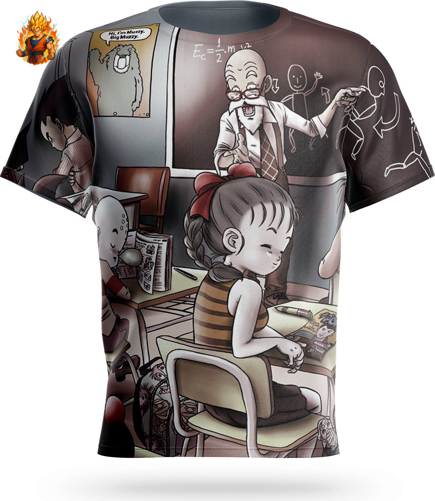 T-shirt de l'école Dragon Ball Kame