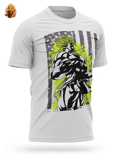 Dragon Ball Z Broly T-shirt de style américain
