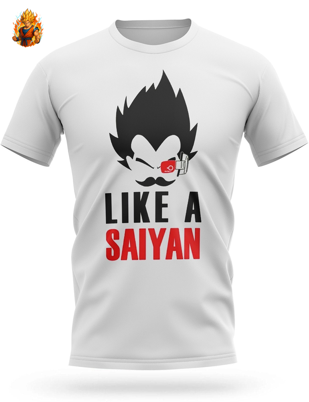 Dragon Ball Z comme un Saiyan T-shirt-Ma boutique