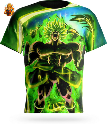 T-shirt « Potentiel Broly révélé » de Dragon Ball Z