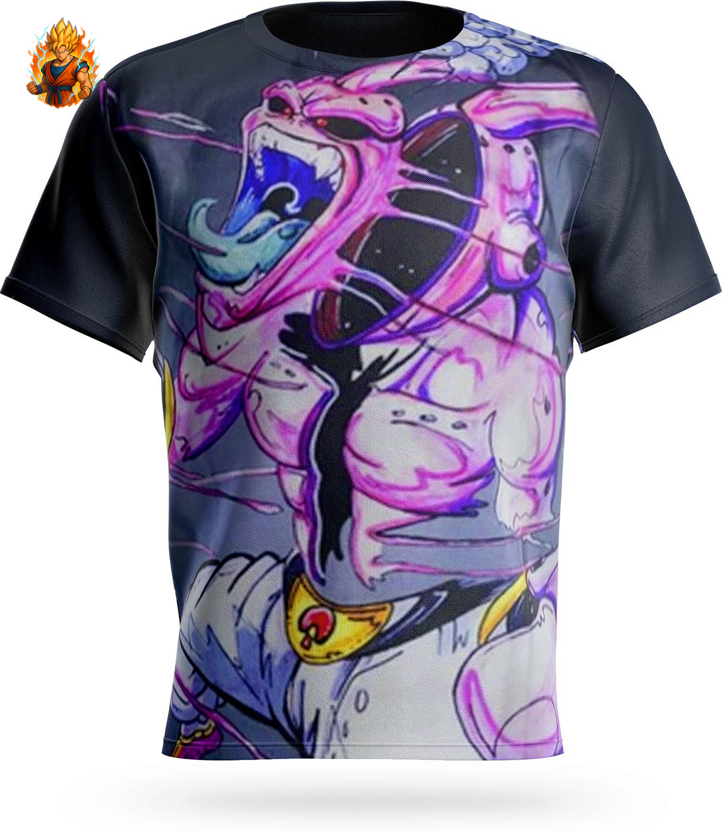 T-Shirt Dragon Ball Z Majin Buu Rage