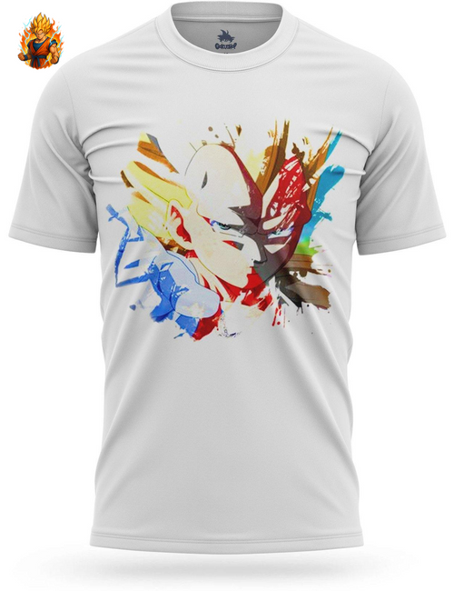 T-shirt Dragon Ball Z Vegeta 3D-Design-Ma boutique