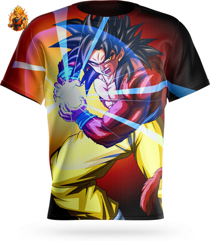 T-Shirt Dragon Ball GT Goku Super Saiyajin 4