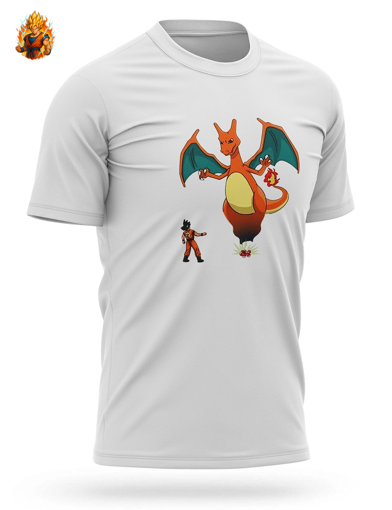 T-Shirt Dragon Ball Z invoque Charizard