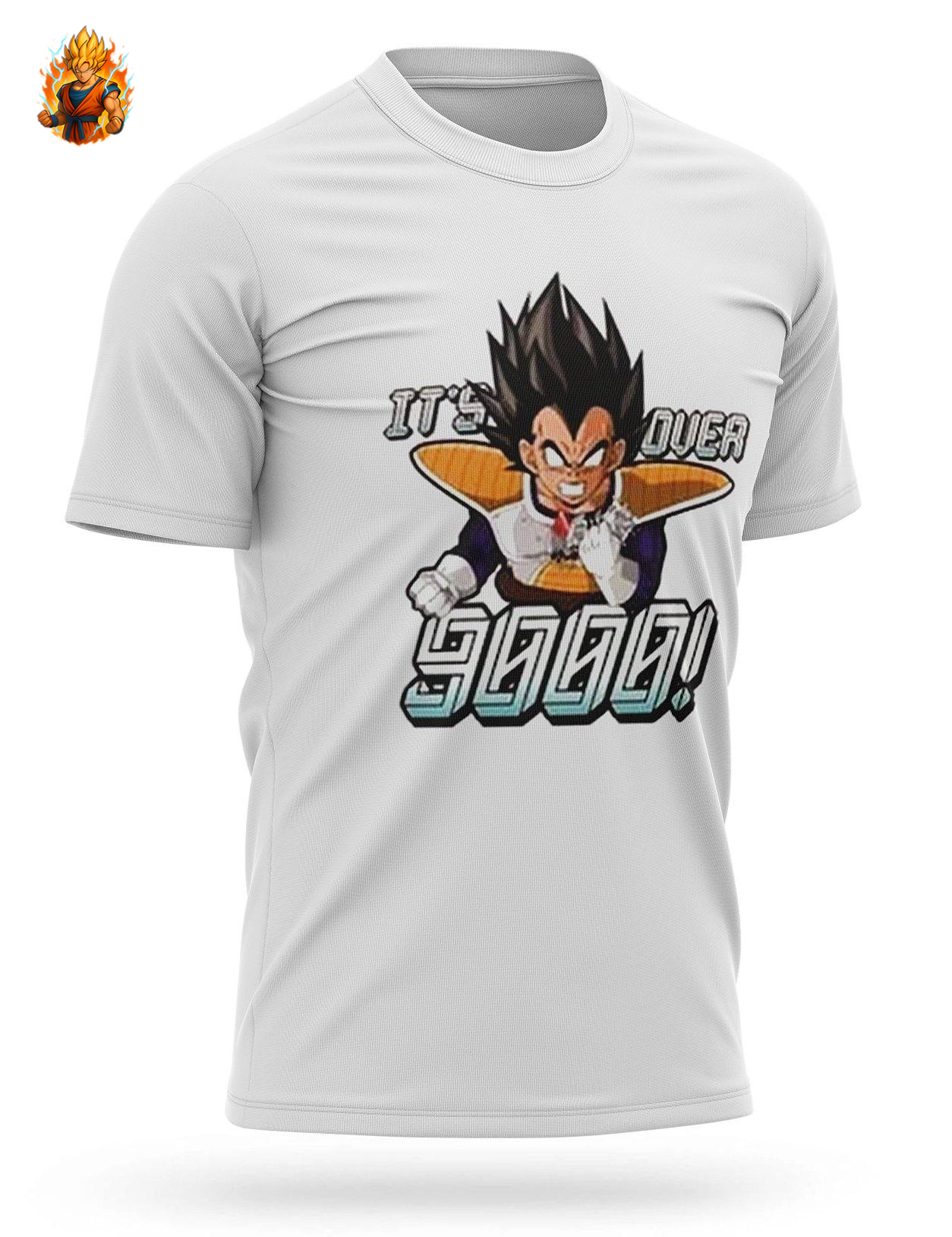 Dragon Ball Z Vegeta Plus de 9000 T-shirt