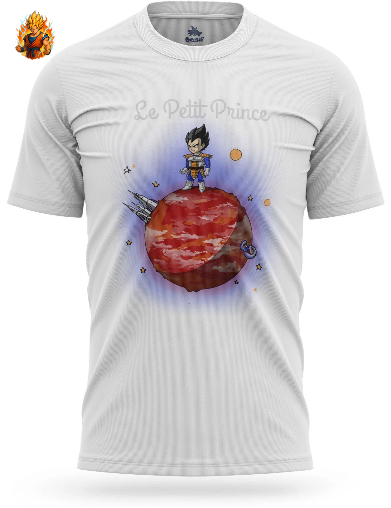 Dragon Ball Z Vegeta Petit Prince T-shirt-Ma boutique