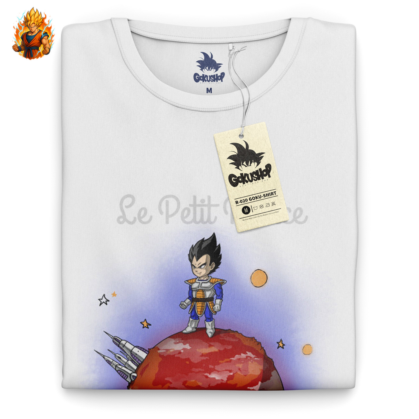 Dragon Ball Z Vegeta Petit Prince T-shirt
