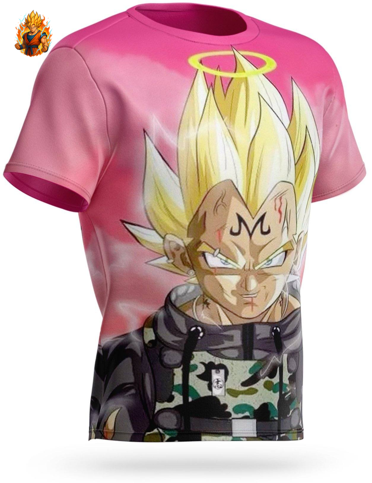 T-shirt Dragon Ball Armée de Majin Vegeta-Ma boutique