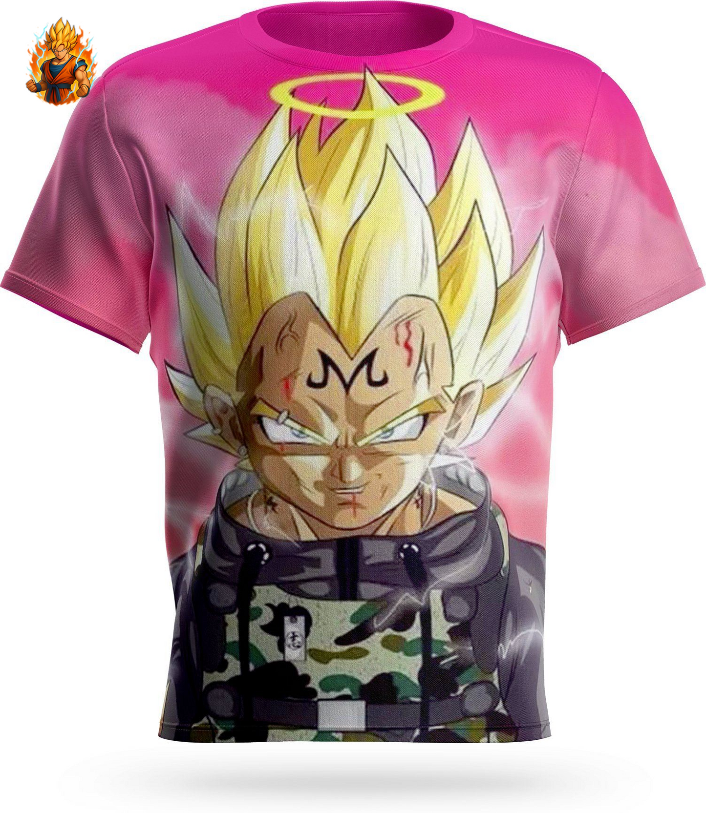 T-shirt Dragon Ball Armée de Majin Vegeta