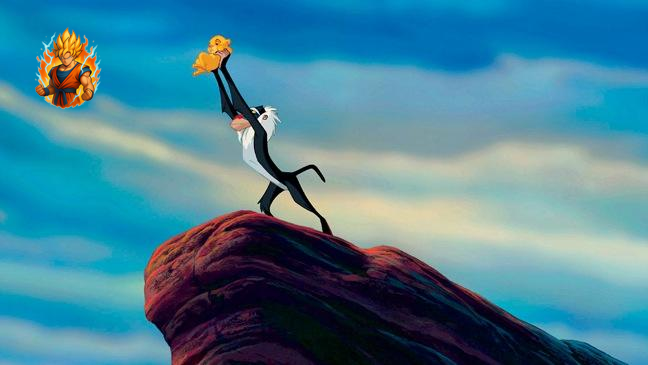 Dragon Ball Son Goku Roi du Lion T-shirt