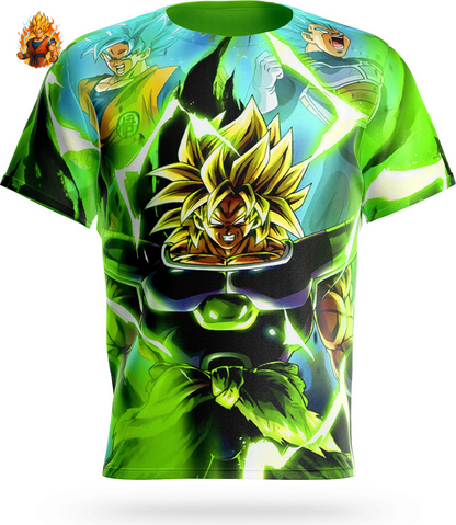 T-Shirt Dragon Ball Super Broly Clash Saiyajin