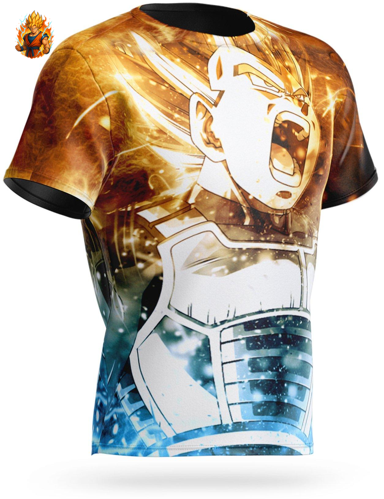T-Shirt Dragon Ball Super Vegeta Rage Saiyajin-Ma boutique