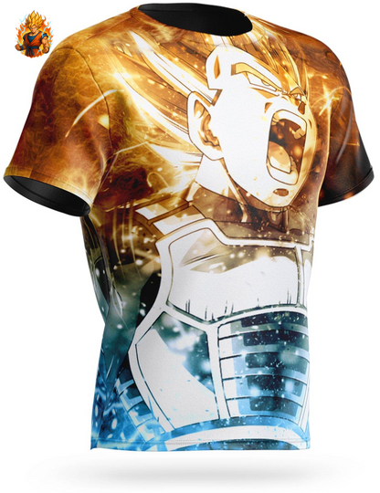 T-Shirt Dragon Ball Super Vegeta Rage Saiyajin-Ma boutique