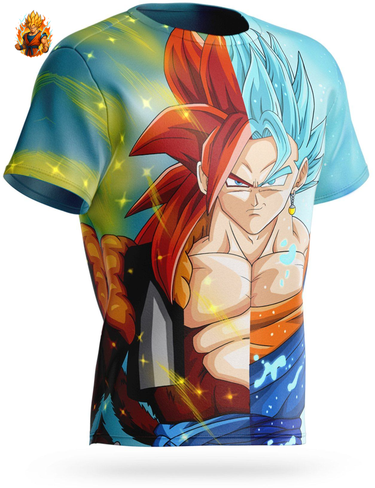 T-Shirt Dragon Ball Gogeta vs Vegeto-Ma boutique