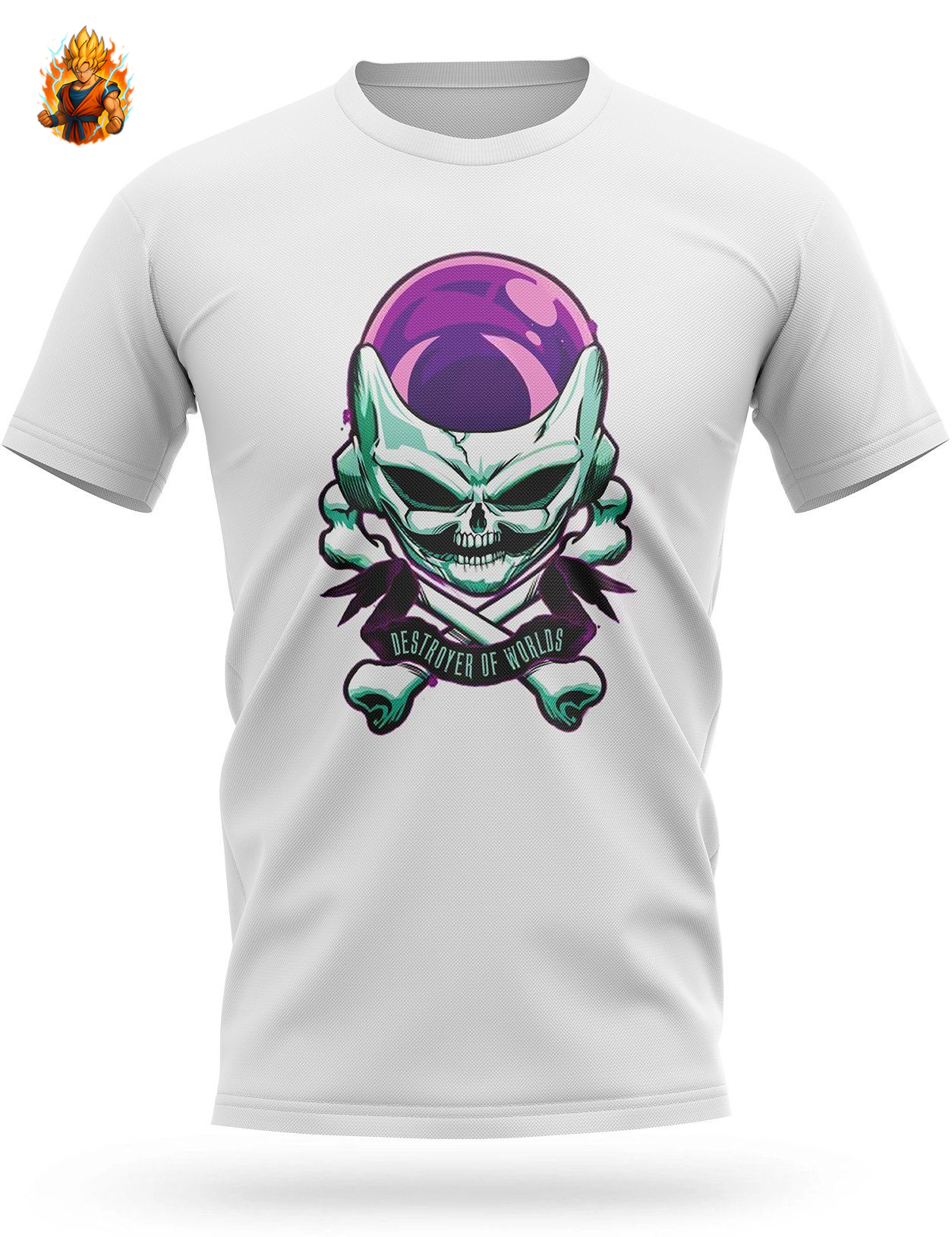 Dragon Ball Freezer le destructeur T-shirt-Ma boutique