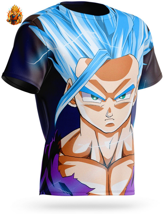 Dragon Ball Gohan SSJ T-shirt bleu-Ma boutique