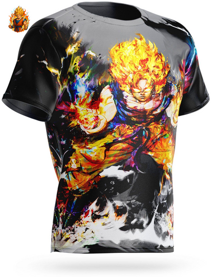 T-Shirt Dragon Ball Z Goku Rage Saiyajin-Ma boutique